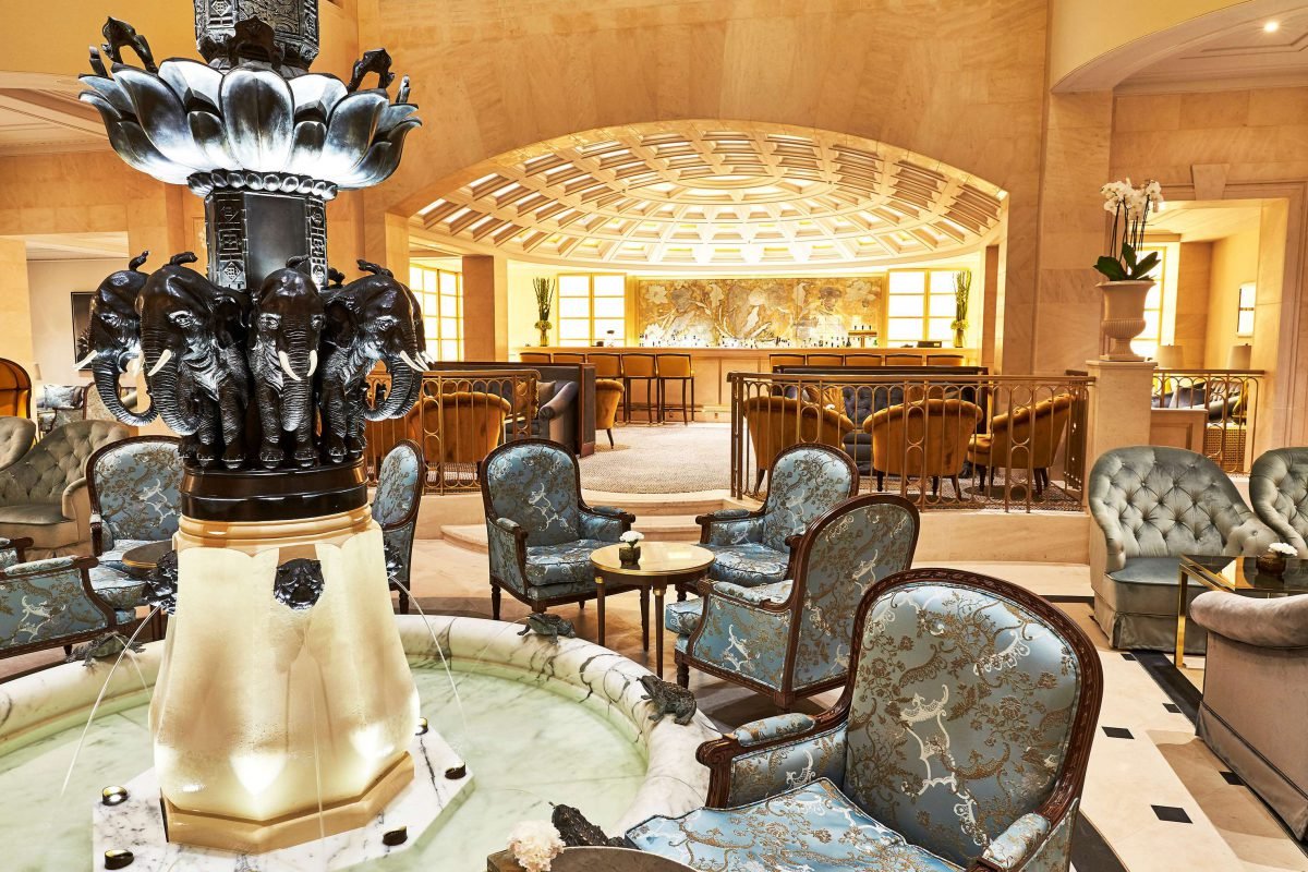 Hotel Adlon Kempinski Berlin Lobby, Building, Lighting, Interior design, Chair