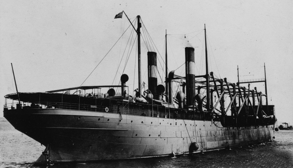 Uss Cyclops, Water, Sky, Boat, Naval architecture, Vehicle, Watercraft